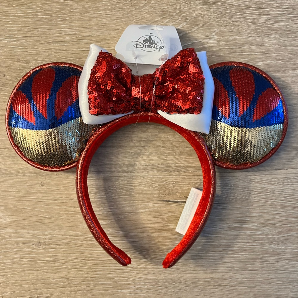 Disney Sequin Minnie Mouse Snow White Ear Headband